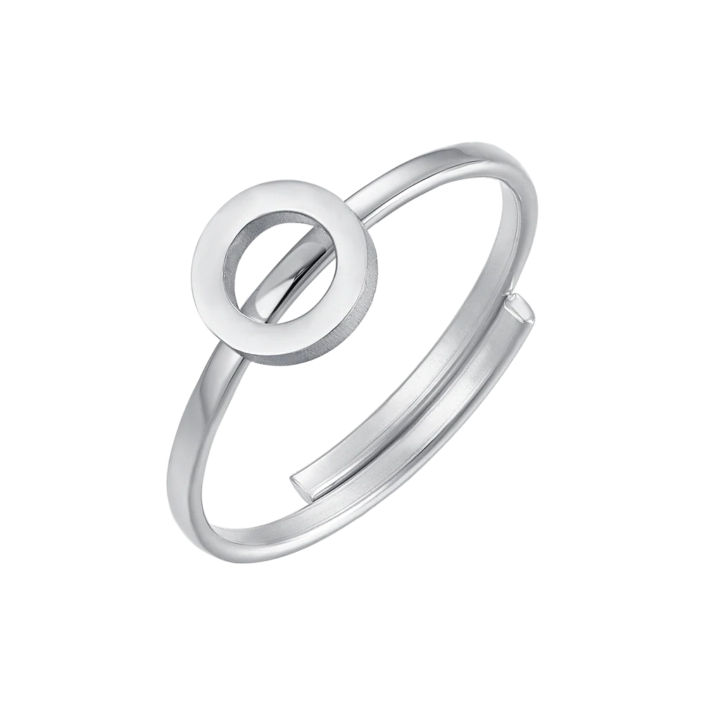 ANELLO DONNA IN ACCIAIO CON LETTERA - Image 15