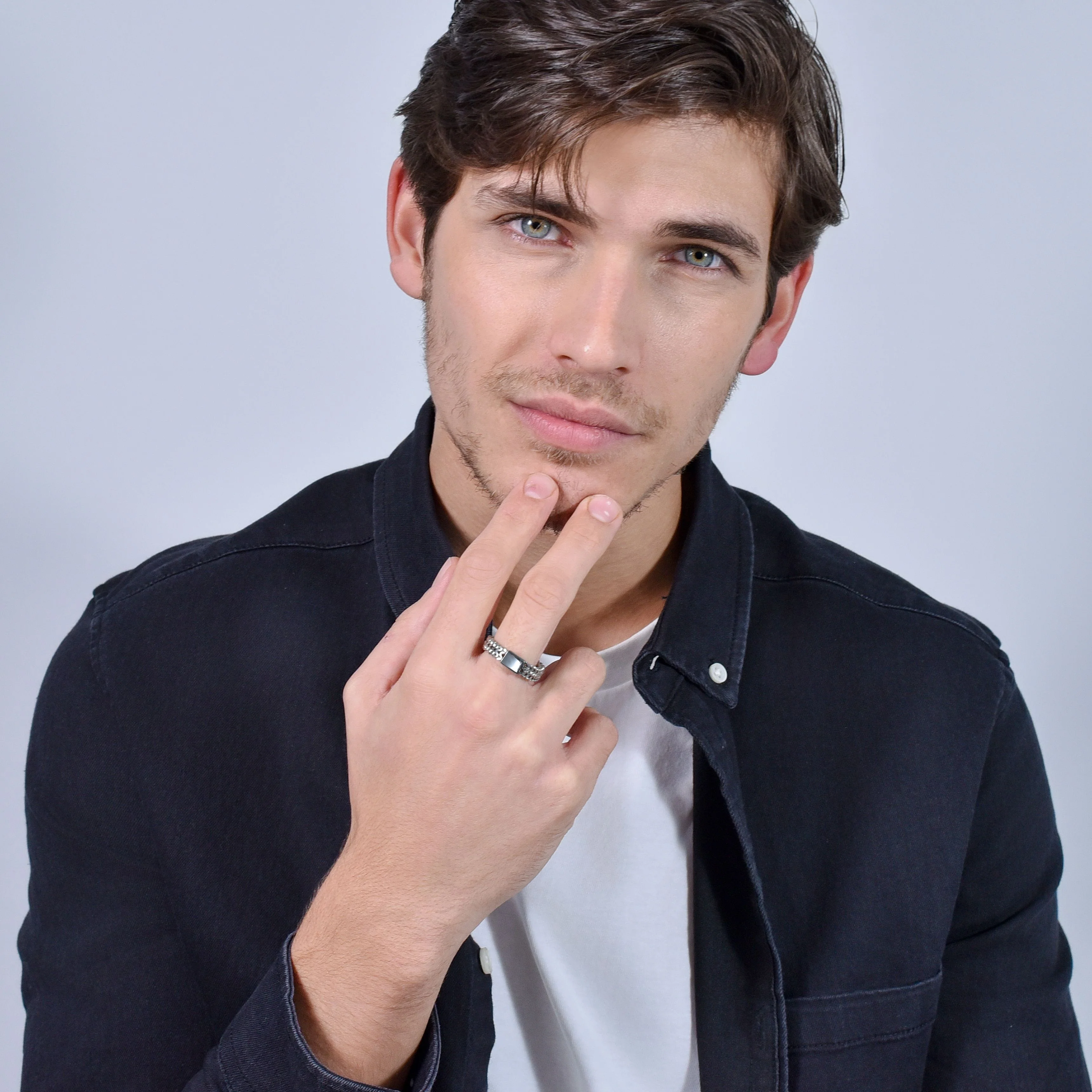 ANELLO UOMO IN ACCIAIO - Image 3