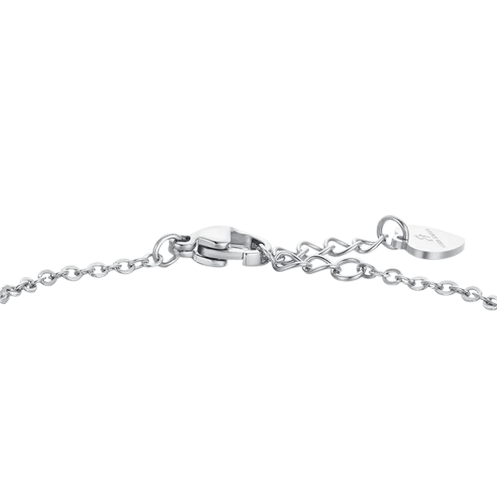 BRACCIALE BAMBINA IN ACCIAIO CARROZZA E PIASTRA - Image 3