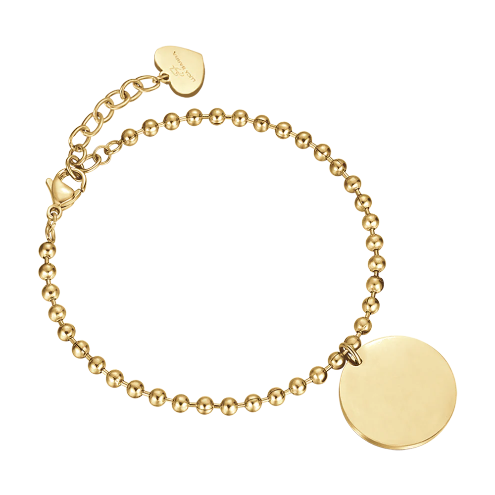 BRACCIALE DONNA PERSONALIZZATO IN ACCIAIO CON PIASTRA - Image 2