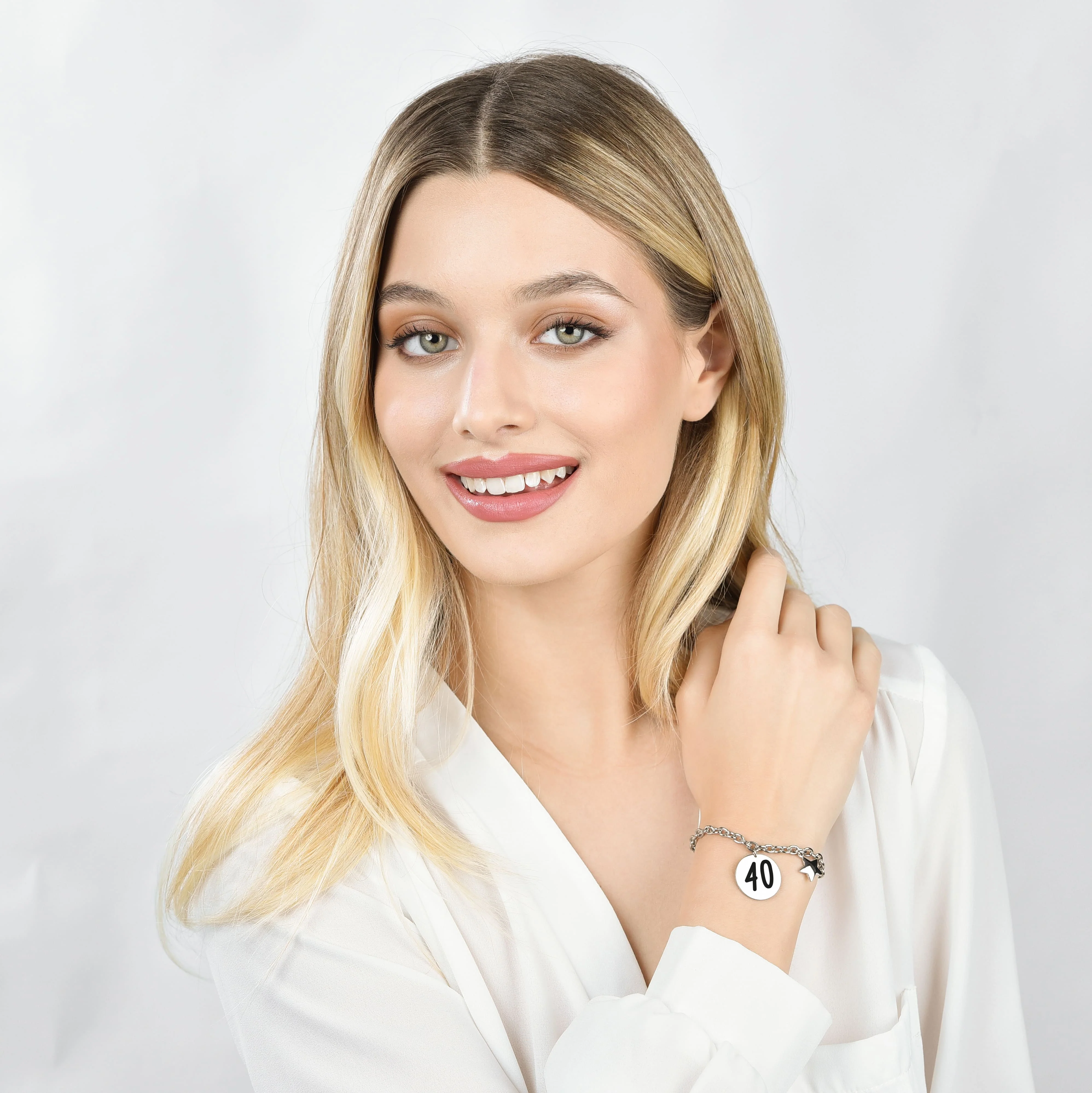 BRACCIALE DONNA IN ACCIAIO 40 IL MEGLIO DEVE ANCORA VENIRE - Image 4