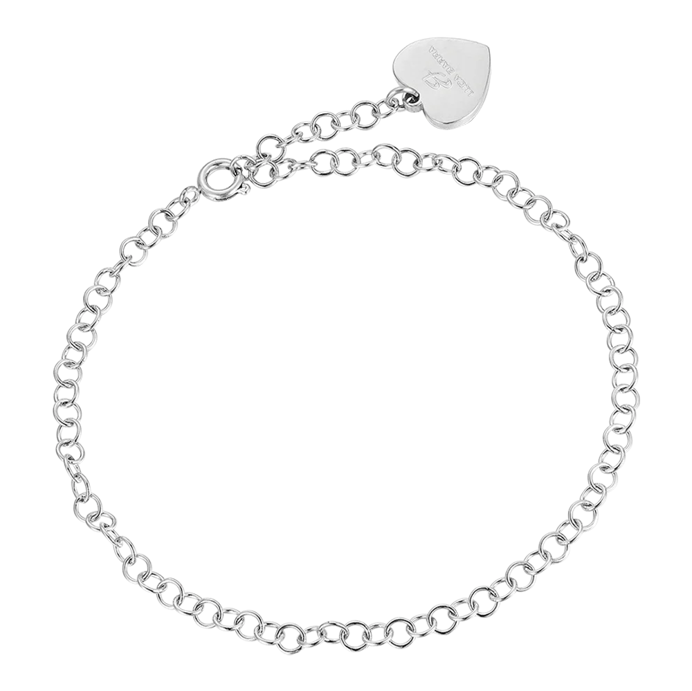 BRACCIALE DONNA IN ACCIAIO CON CERCHI PICCOLI