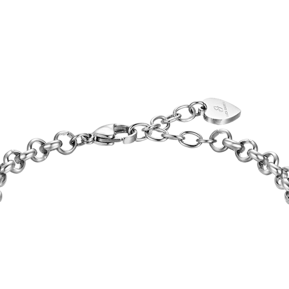 BRACCIALE DONNA IN ACCIAIO CON CHARMS - Image 5