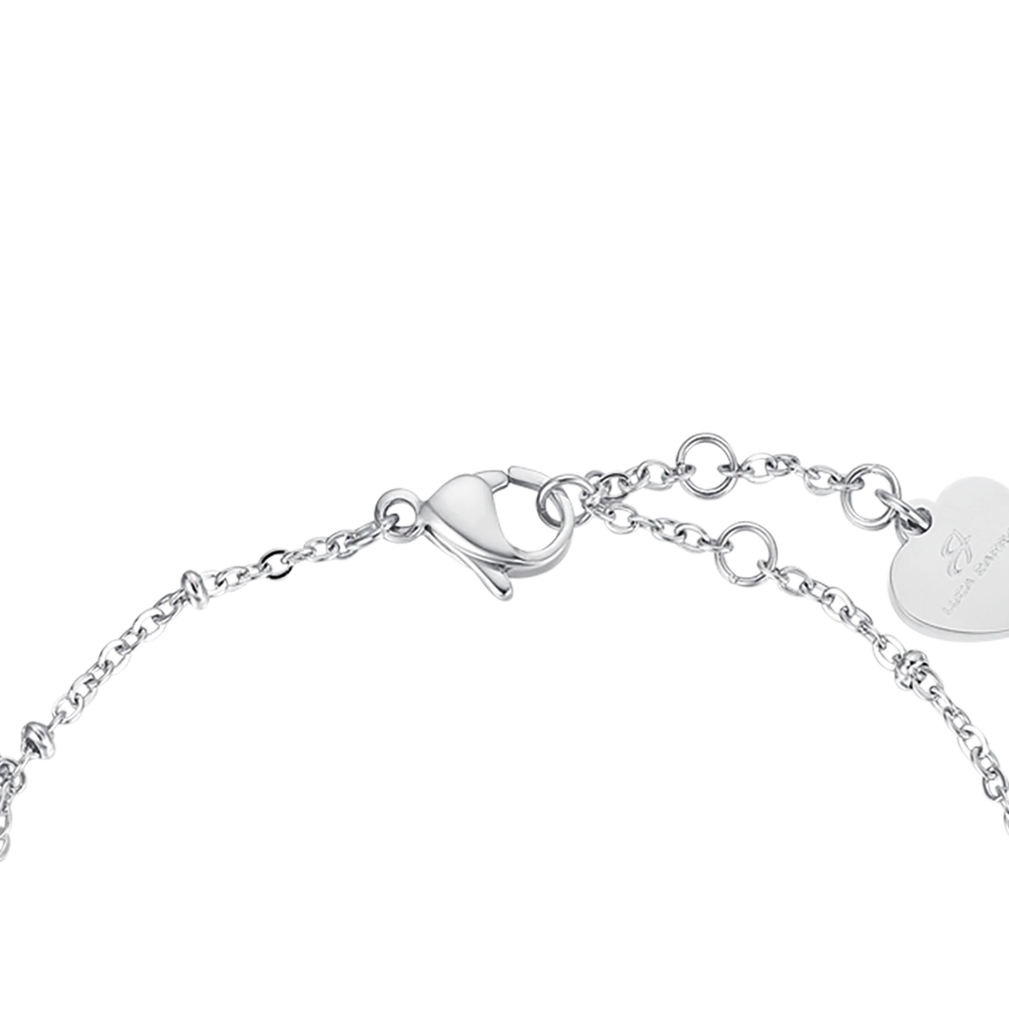 BRACCIALE DONNA IN ACCIAIO CON CRISTALLI MULTICOLOR - Image 5