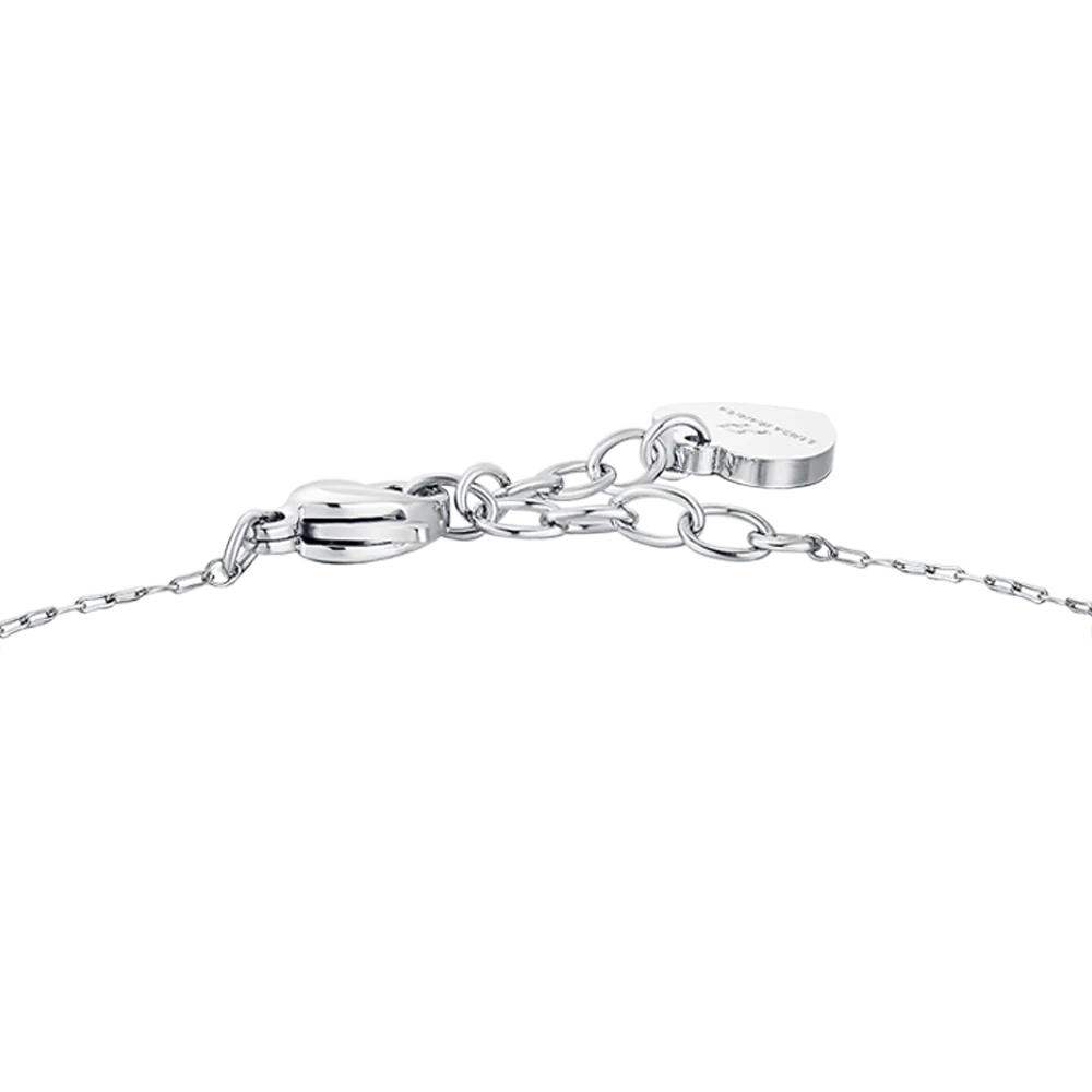 BRACCIALE DONNA IN ACCIAIO CON PERLE SINTETICHE - Image 5