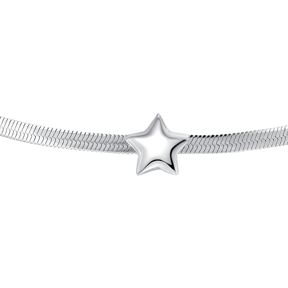 BRACCIALE DONNA IN ACCIAIO CON STELLA - Image 5