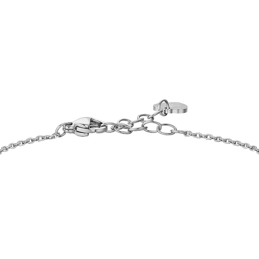 BRACCIALE DONNA IN ACCIAIO CON STELLA E ZIRCONI BIANCHI - Image 5