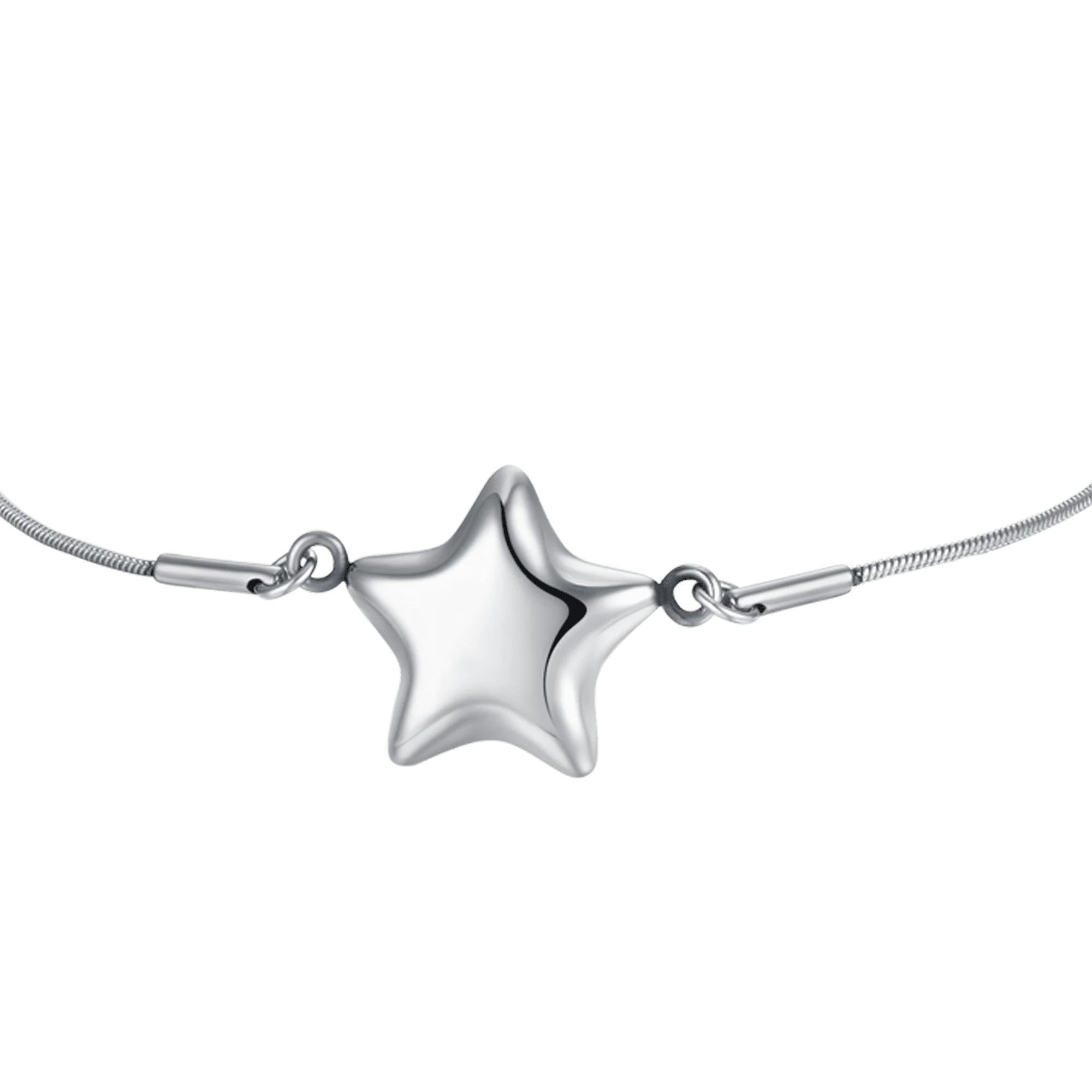 BRACCIALE DONNA IN ACCIAIO CON STELLA PIENA - Image 5