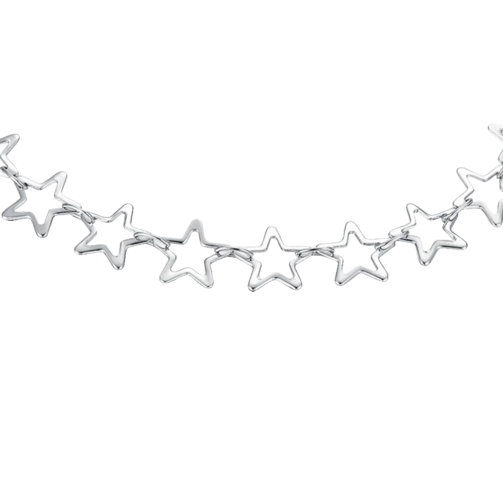 BRACCIALE DONNA IN ACCIAIO CON STELLE - Image 5