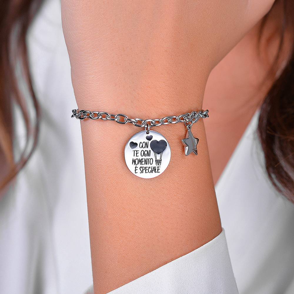 BRACCIALE DONNA IN ACCIAIO CON TE - Image 2