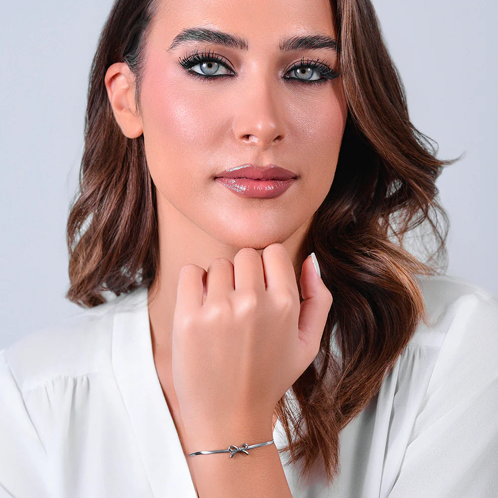 BRACCIALE DONNA IN ACCIAIO FIOCCO - Image 3