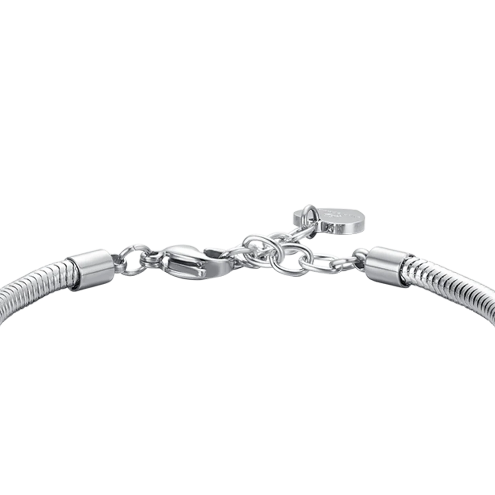 BRACCIALE DONNA IN ACCIAIO IL CASO CI HA RESO COLLEGHE I SORRISI CI HANNO RESO A - Image 5