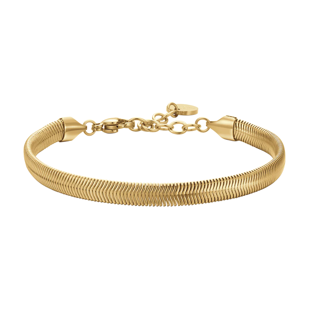 BRACCIALE DONNA IN ACCIAIO IP GOLD