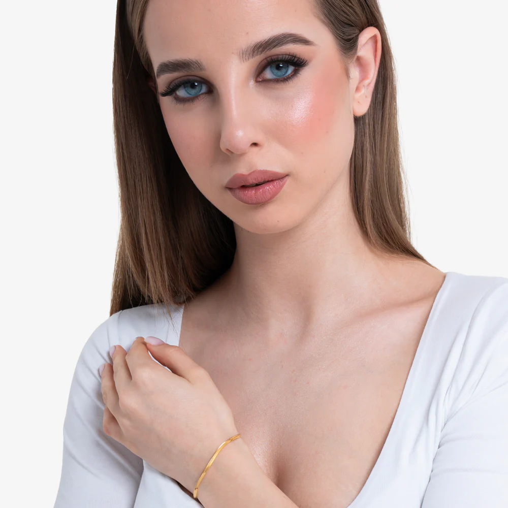 BRACCIALE DONNA IN ACCIAIO IP GOLD - Image 3