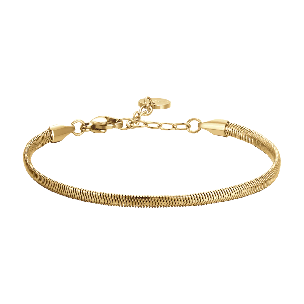 BRACCIALE DONNA IN ACCIAIO IP GOLD