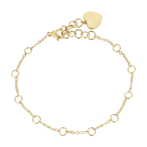 BRACCIALE DONNA IN ACCIAIO IP GOLD