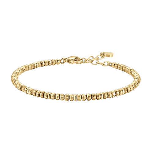 BRACCIALE DONNA IN ACCIAIO IP GOLD CON EMATITE