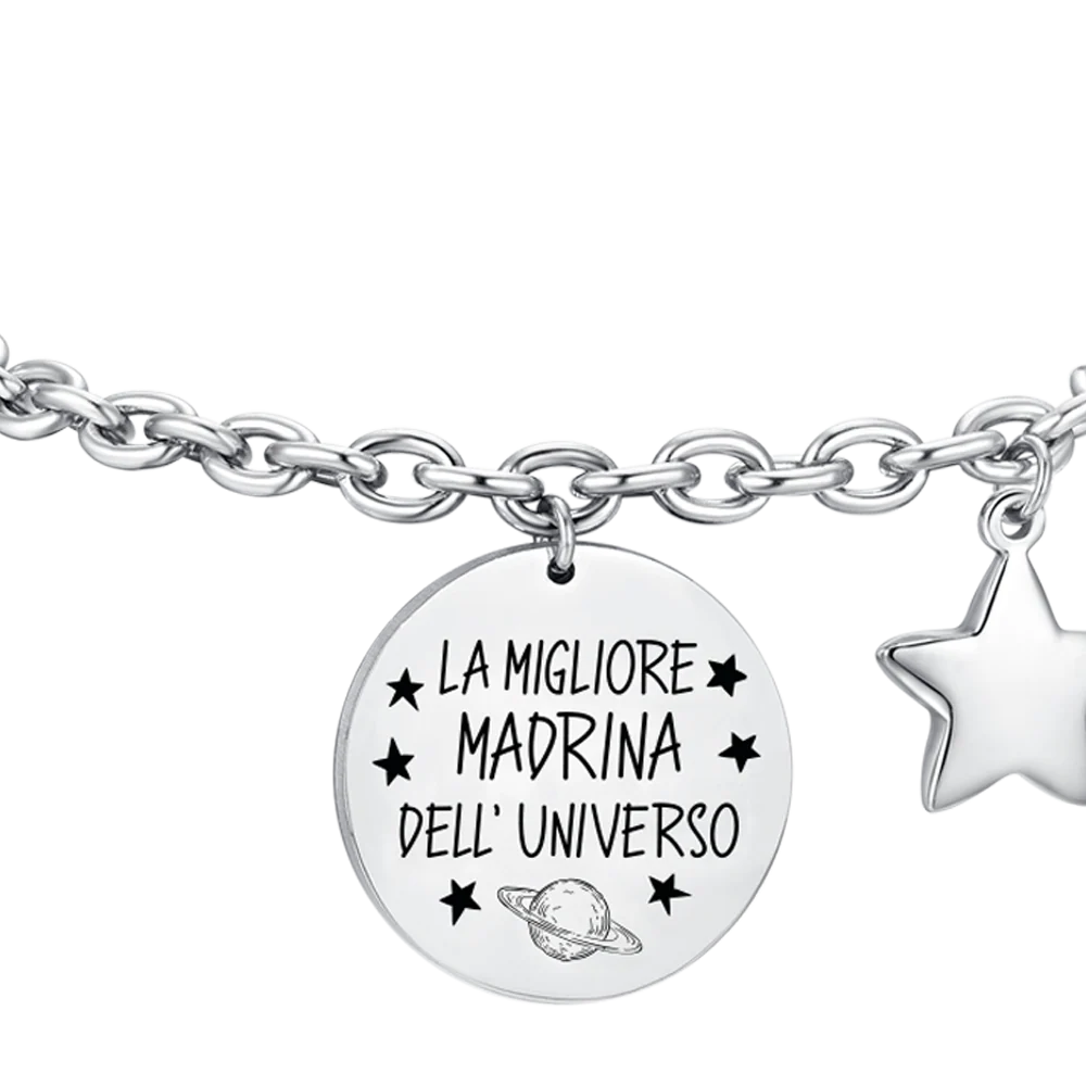 BRACCIALE DONNA IN ACCIAIO MADRINA - Image 4