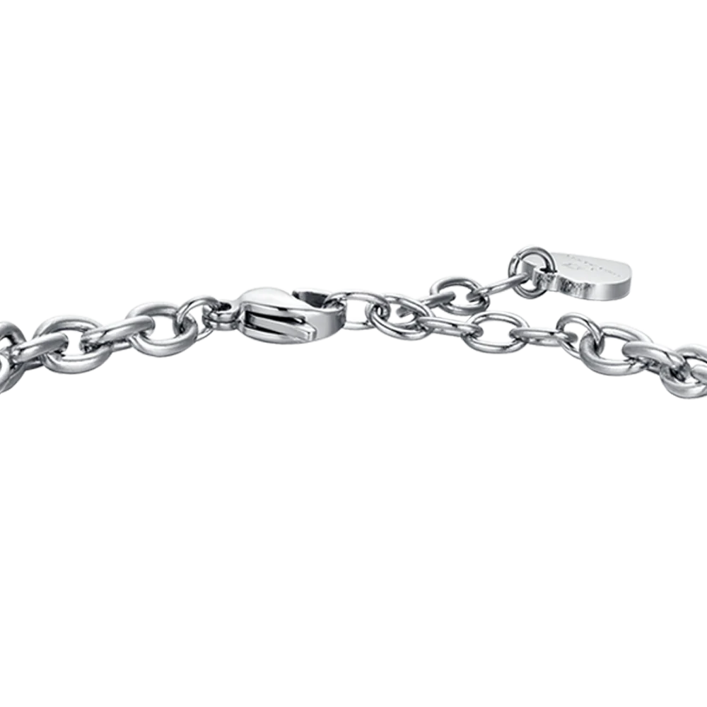 BRACCIALE DONNA IN ACCIAIO SEGNO ZODIACALE ACQUARIO PIASTRA - Image 7