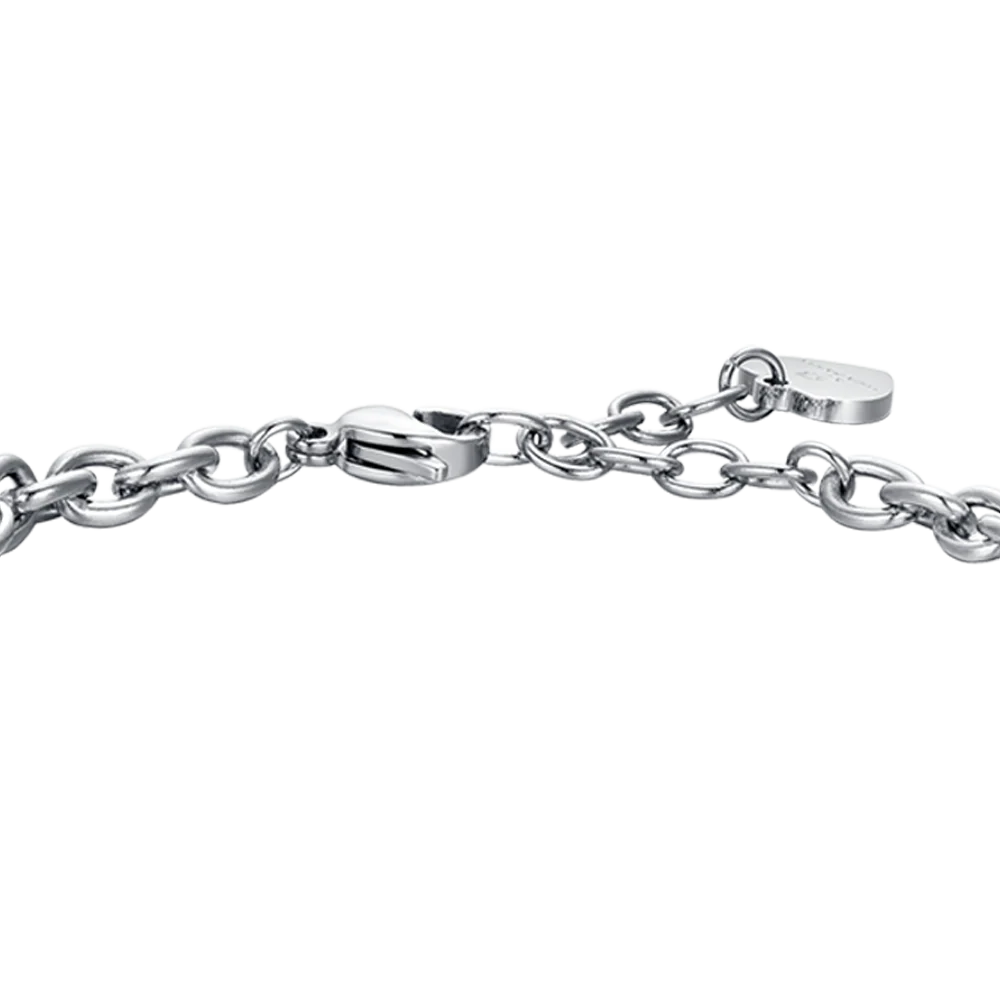 BRACCIALE DONNA IN ACCIAIO SEGNO ZODIACALE PESCI PIASTRA - Image 7