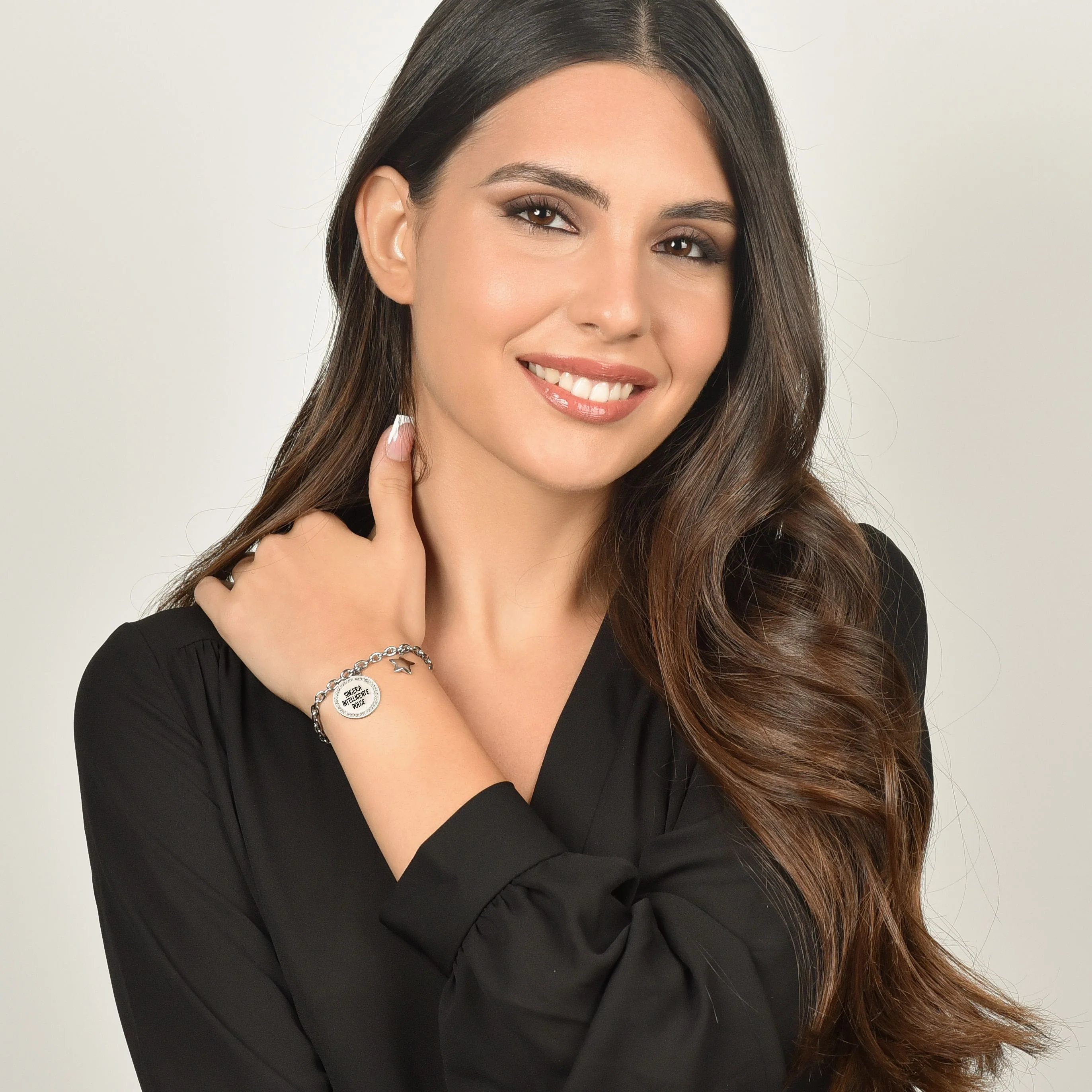 BRACCIALE DONNA IN ACCIAIO SEGNO ZODIACALE SCORPIONE PIASTRA - Image 6