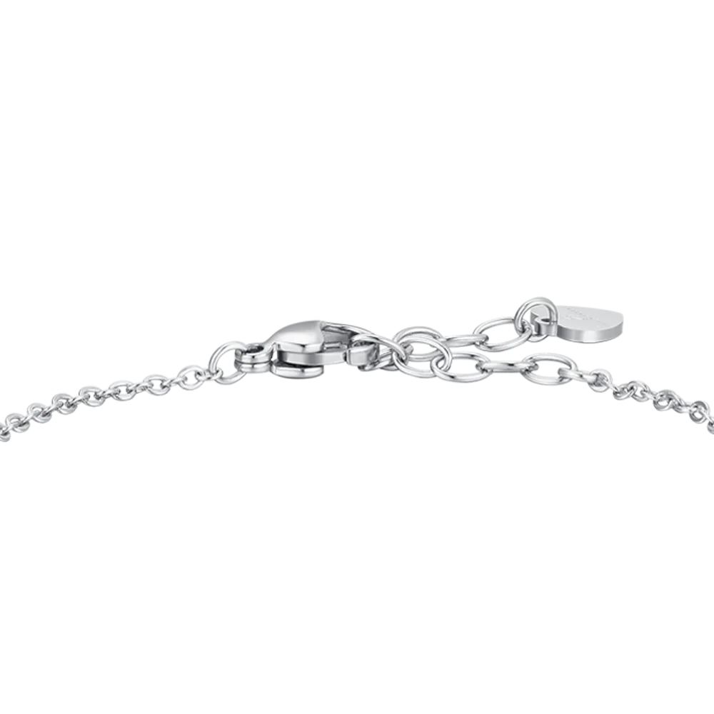 BRACCIALE DONNA IN ACCIAIO, STELLA CON ZIRCONE BIANCO, LUNE E STELLE - Image 5