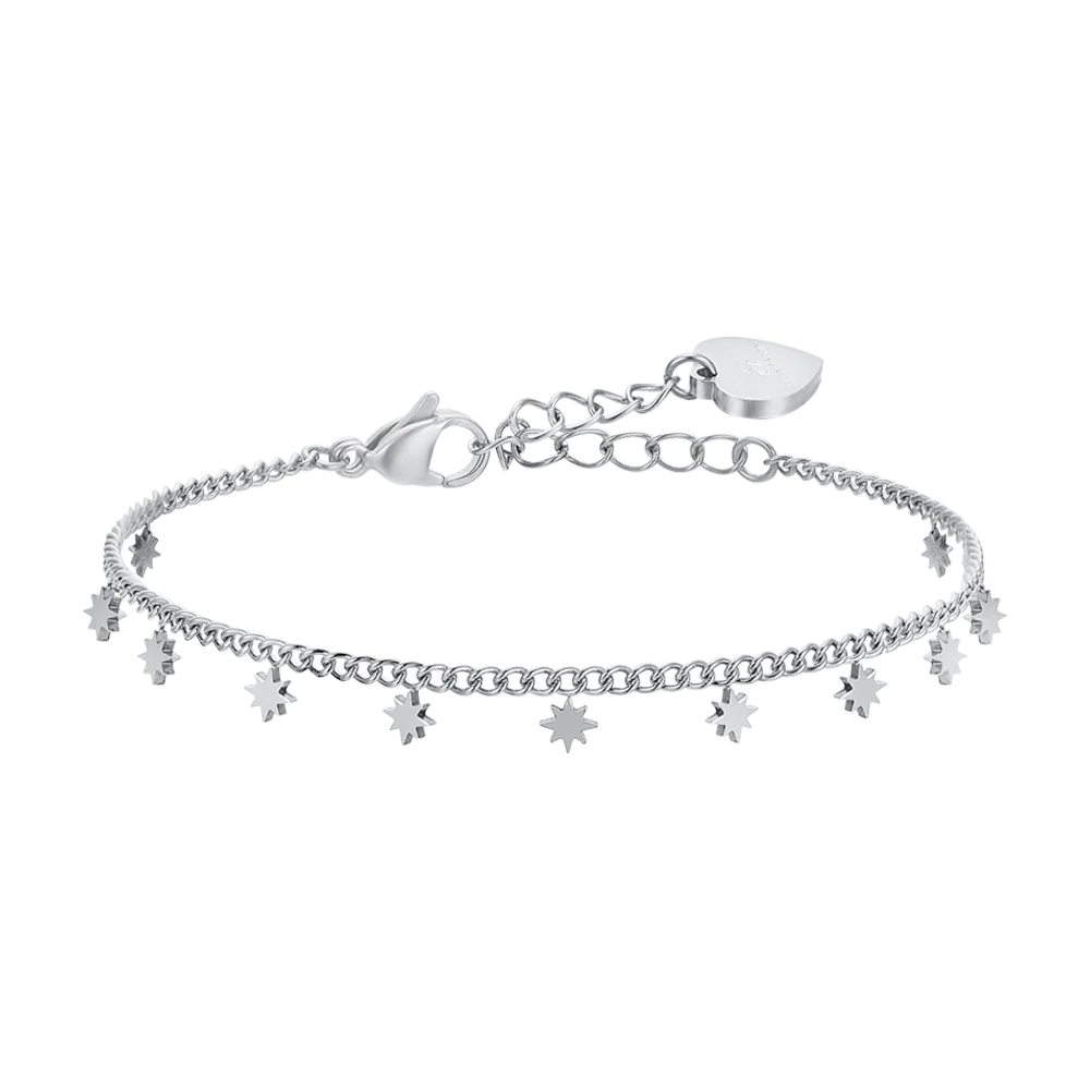 BRACCIALE DONNA IN ACCIAIO STELLE DI SISSI