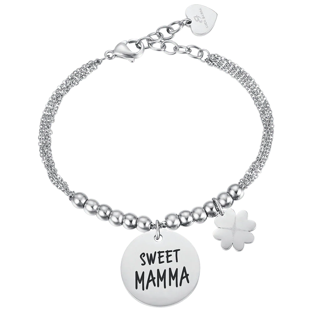 BRACCIALE DONNA IN ACCIAIO SWEET MAMMA