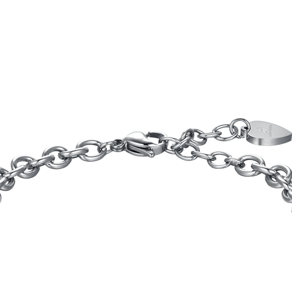 BRACCIALE DONNA IN ACCIAIO TI VOGLIO BENE ZIA - Image 5