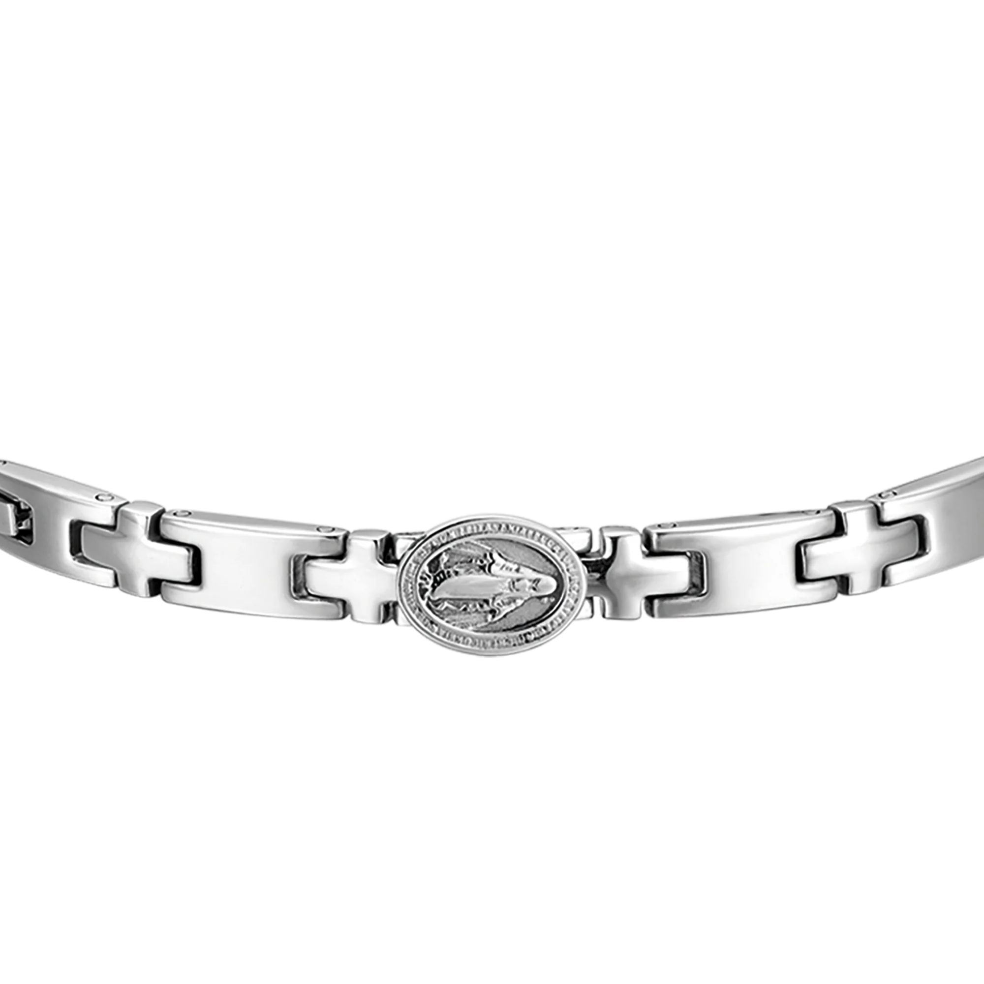 BRACCIALE UOMO IN ACCIAIO ROSARIO - Image 4