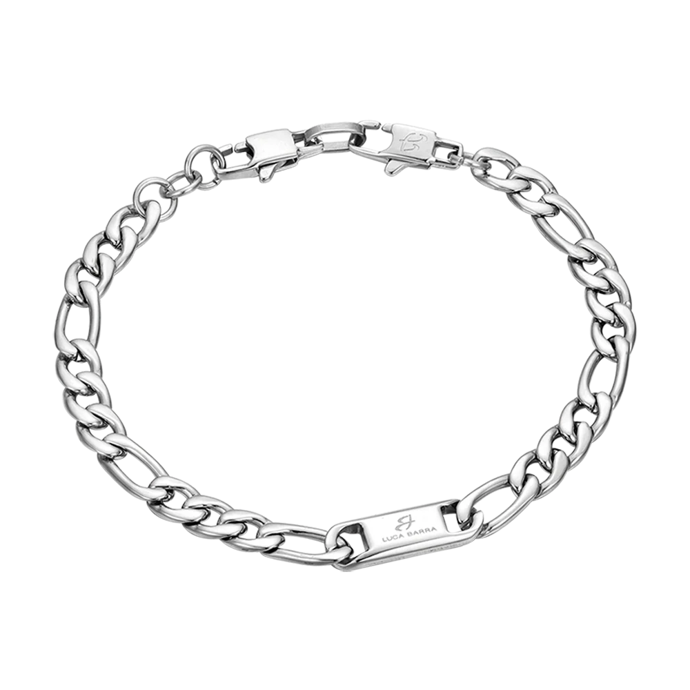 BRACCIALE UOMO IN ACCIAIO MAGLIA CATENA