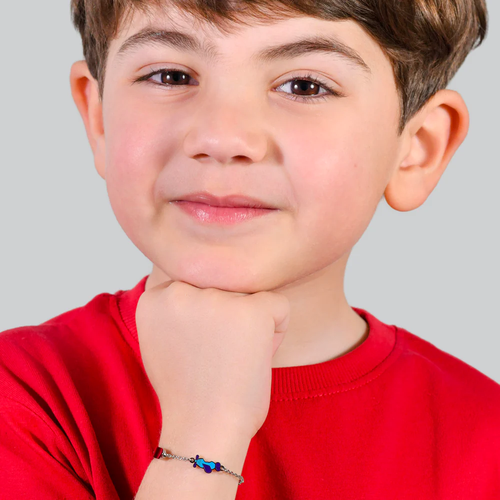 BRACCIALE BAMBINO IN ACCIAIO CON AEREO - Image 3