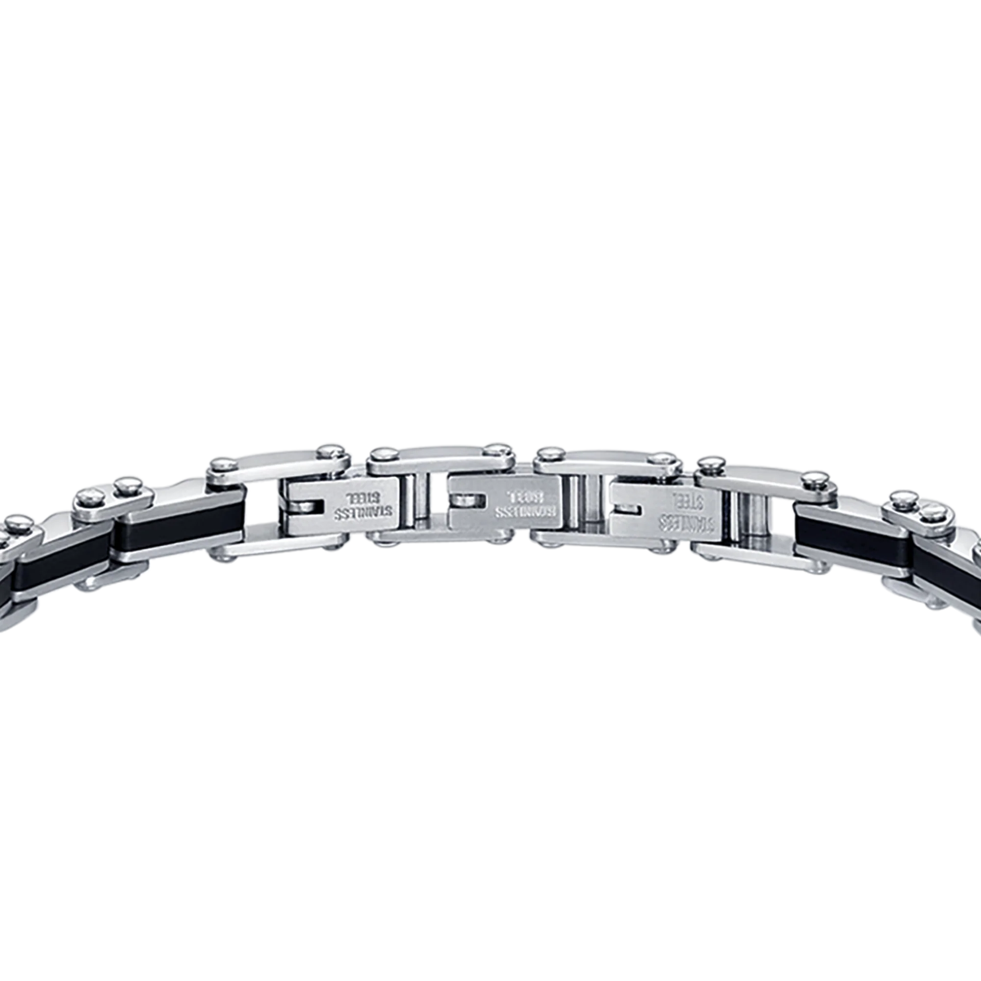 BRACCIALE UOMO IN ACCIAIO MAGLIA CATENA - Image 6