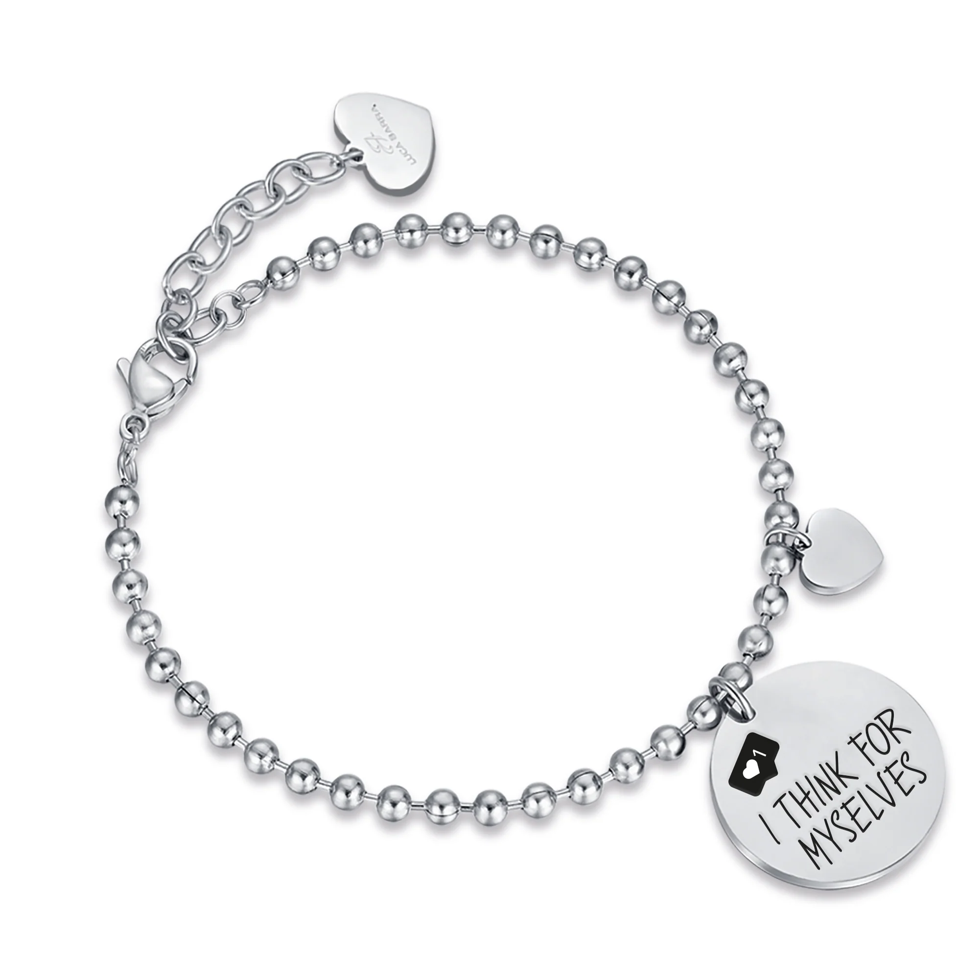 BRACCIALE DONNA IN ACCIAIO I THINK FOR MYSELVES - Image 2