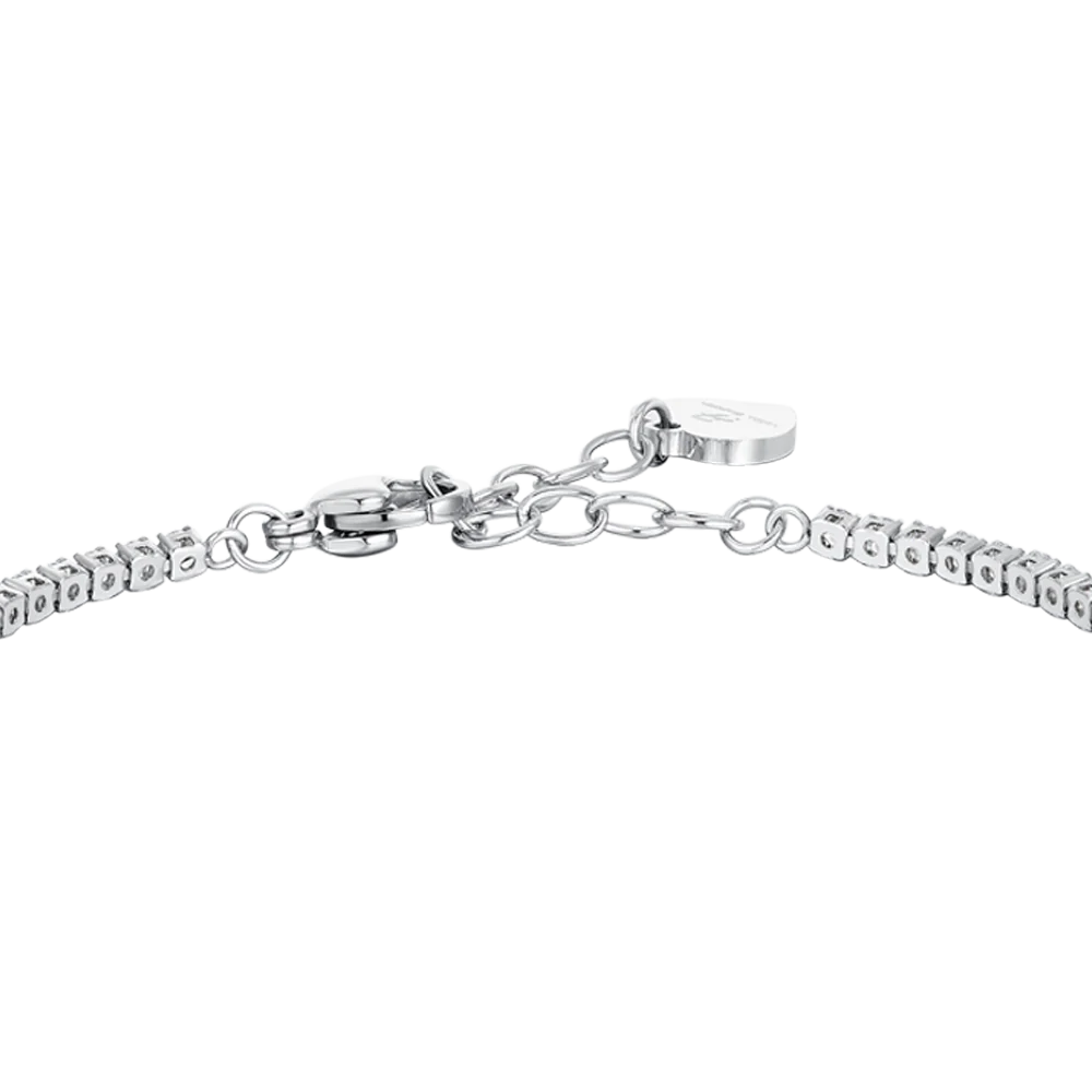 BRACCIALE TENNIS DONNA IN ACCIAIO FIORE GIREVOLE - Image 6