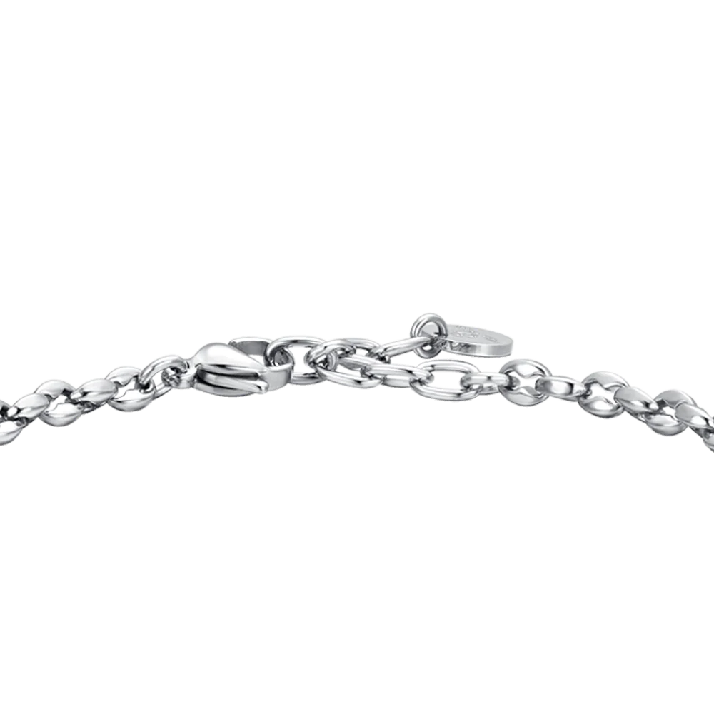 BRACCIALE UOMO IN ACCAIO EMATITE GRIGIA - Image 3