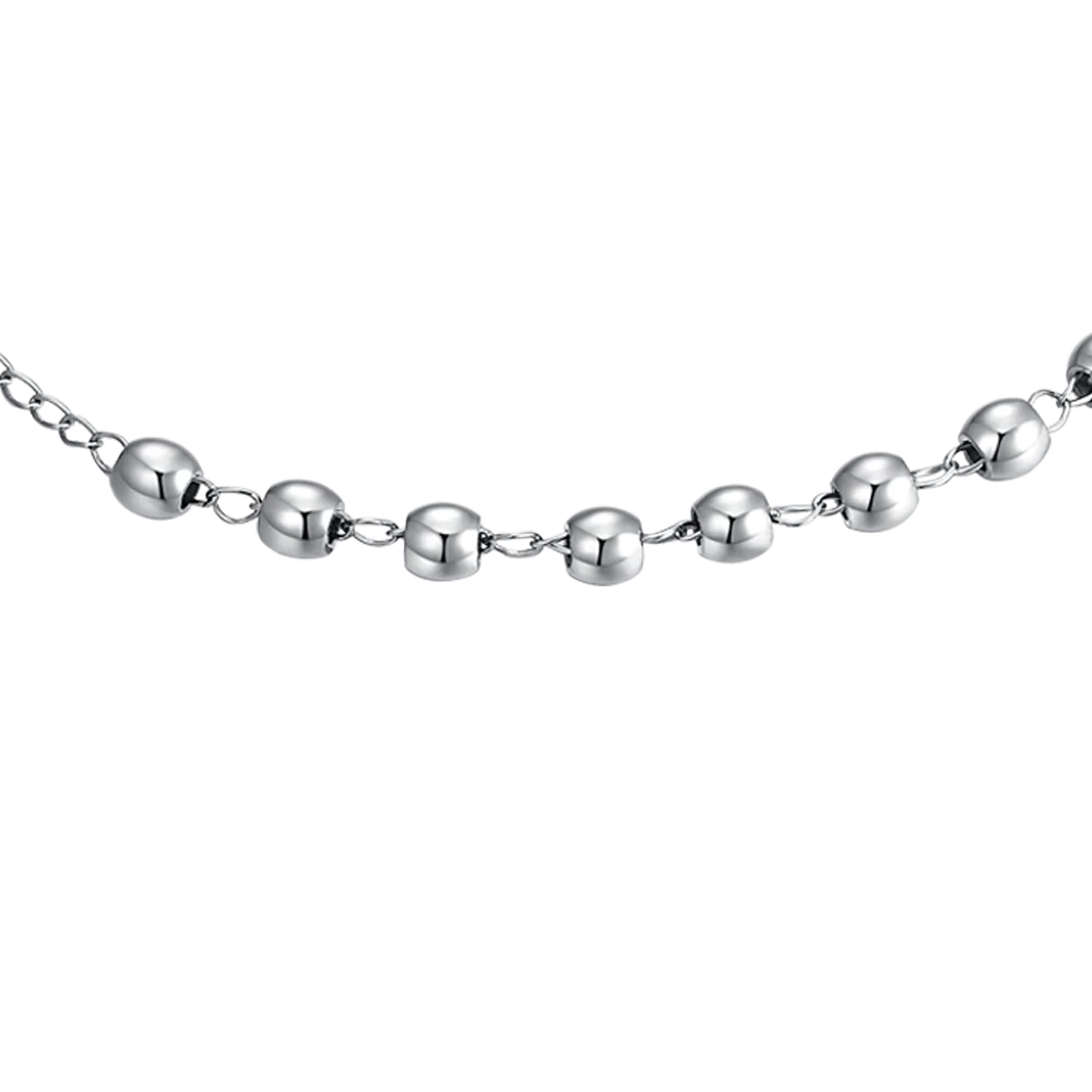 BRACCIALE UOMO ROSARIO IN ACCIAIO - Image 4