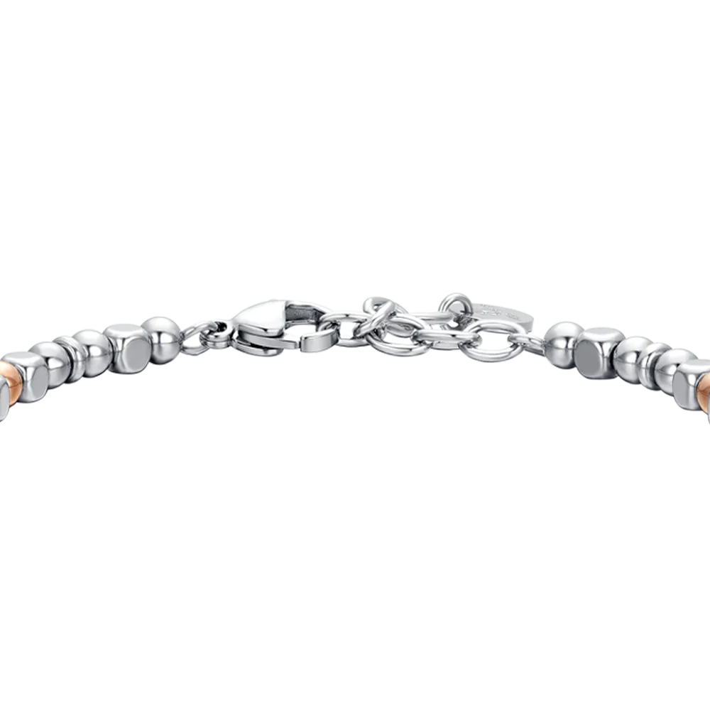 BRACCIALE UOMO IN ACCIAIO ANCORA IP ROSE GOLD - Image 5