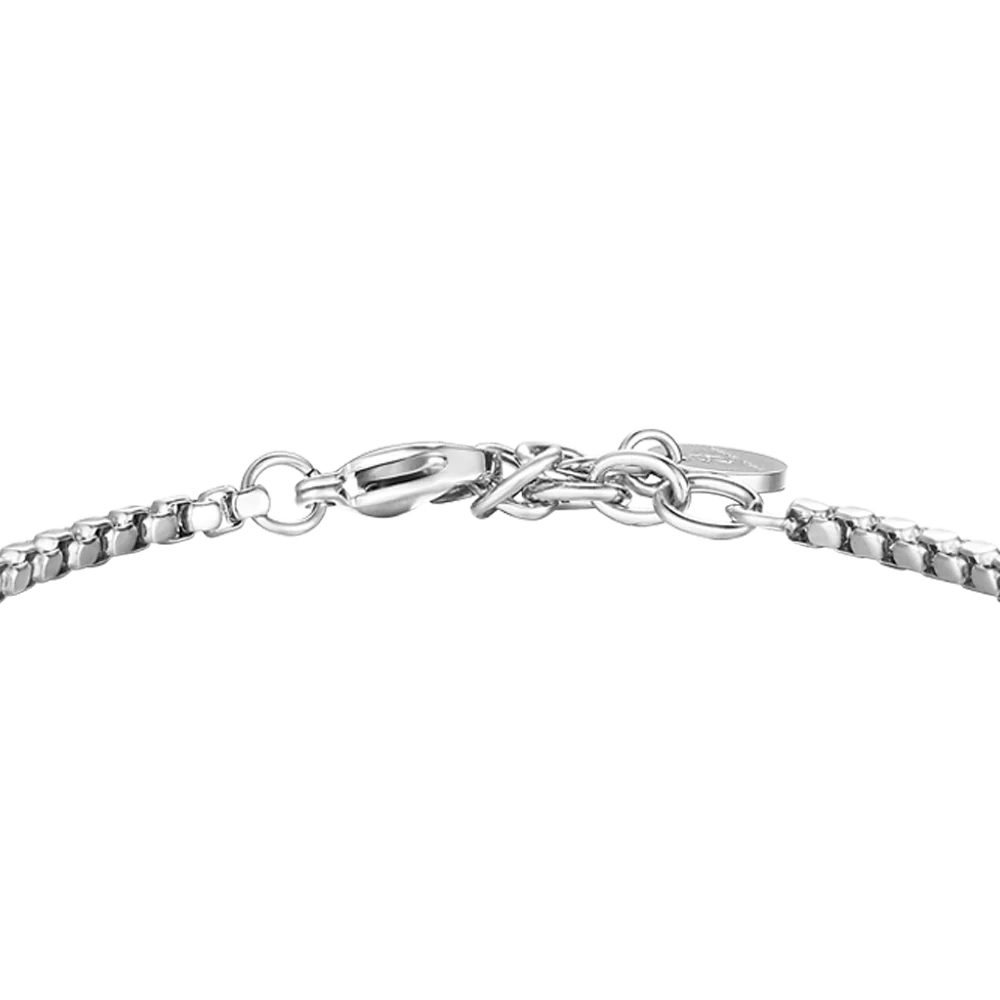 BRACCIALE UOMO IN ACCIAIO CON ELEMENTI IN ACCIAIO IP NERO - Image 5
