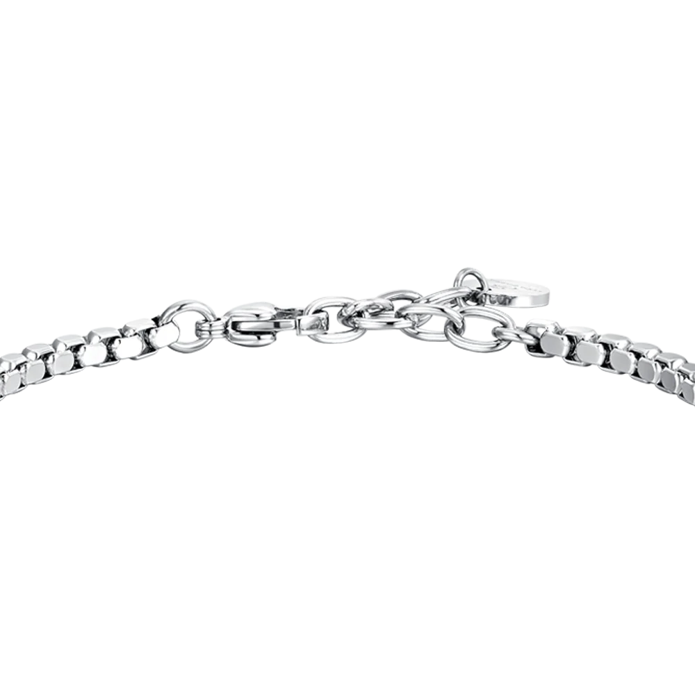 BRACCIALE UOMO IN ACCIAIO CROCE E ACCIAIO IP ROSE GOLD - Image 5