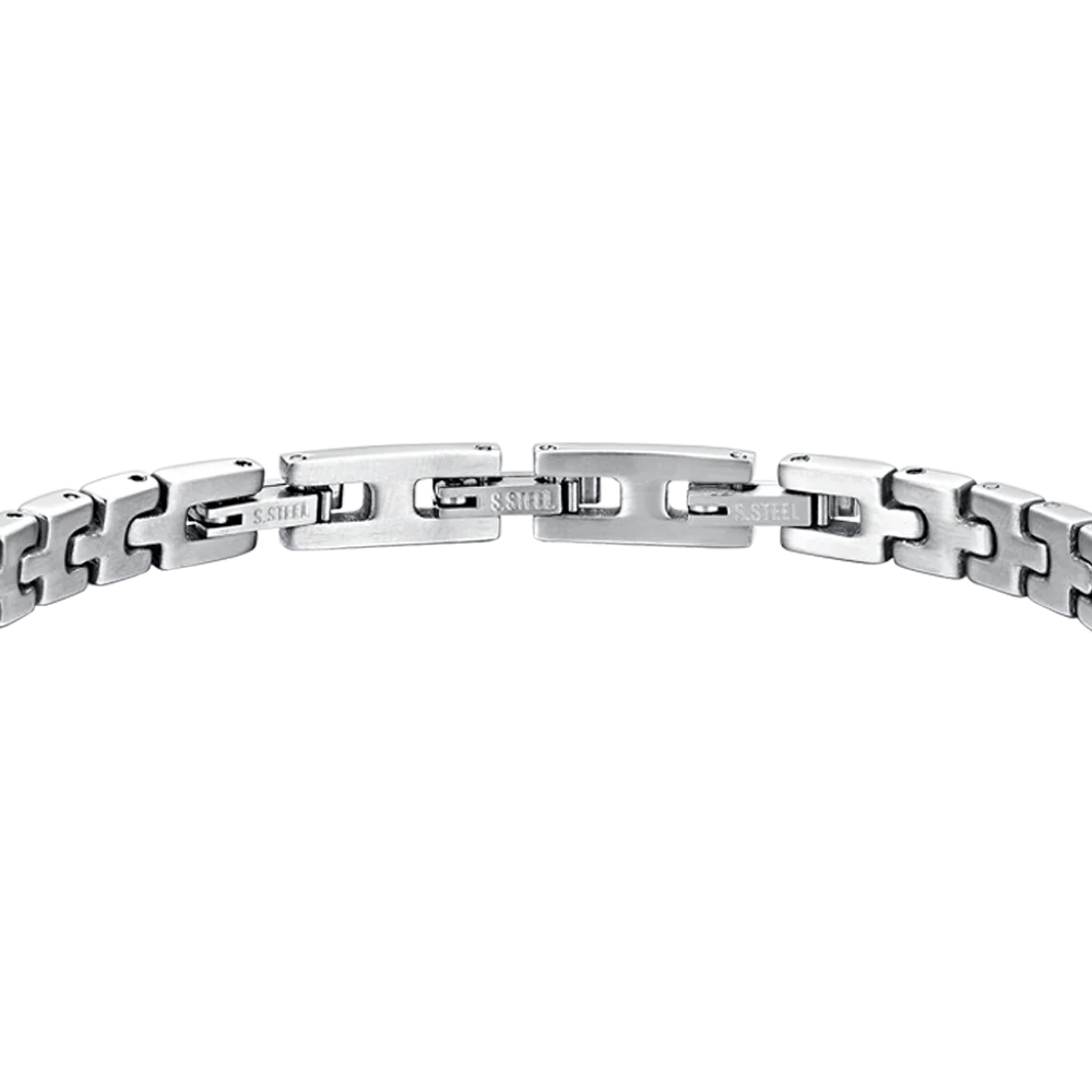 BRACCIALE UOMO IN ACCIAIO ELEMENTO IP NERO - Image 5