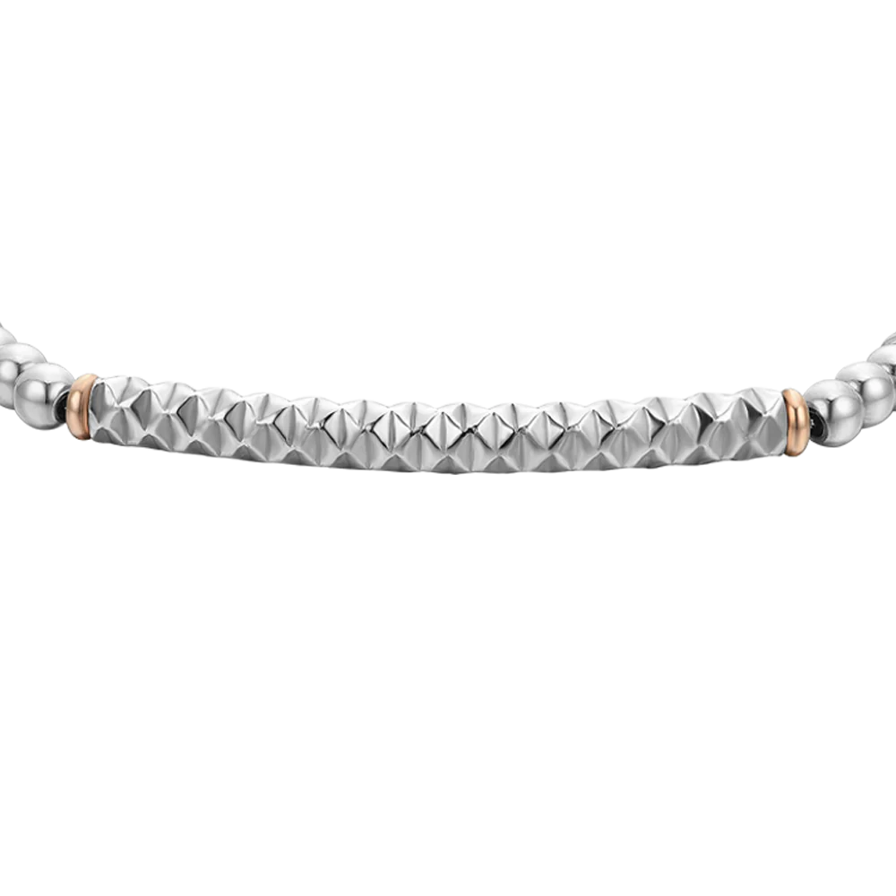 BRACCIALE UOMO IN ACCIAIO EMATITE GRIGIA - Image 4