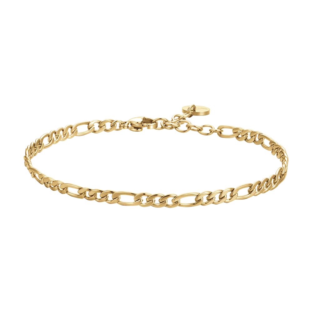 BRACCIALE UOMO IN ACCIAIO IP GOLD