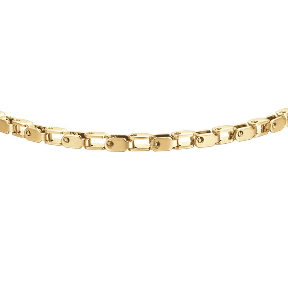 BRACCIALE UOMO IN ACCIAIO IP GOLD - Image 2