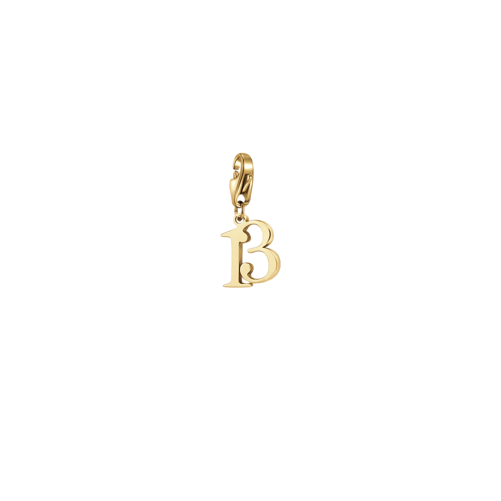 CHARM NUMERO 13 IN ACCIAIO - Image 3