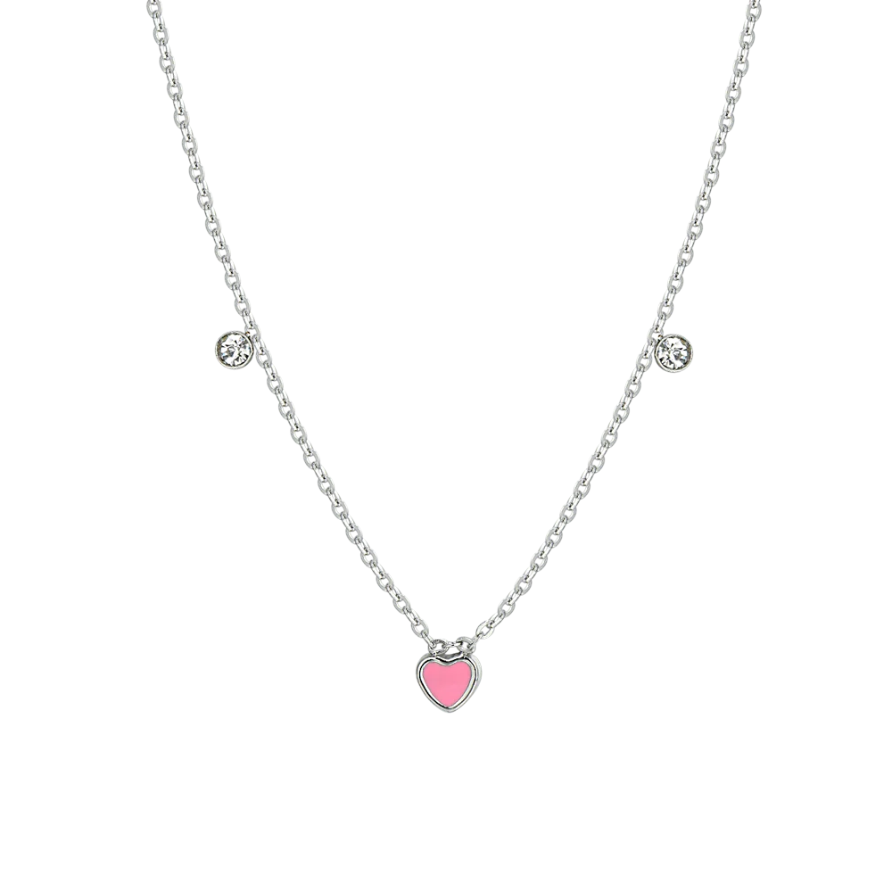 COLLANA BAMBINA IN ACCIAIO CUORE
