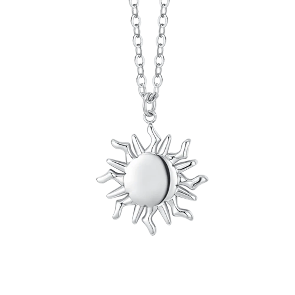 COLLANA DONNA IN ACCIAIO CON SOLE - Image 2
