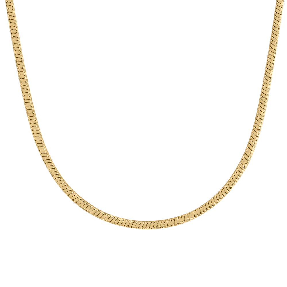 COLLANA DONNA IN ACCIAIO IP GOLD