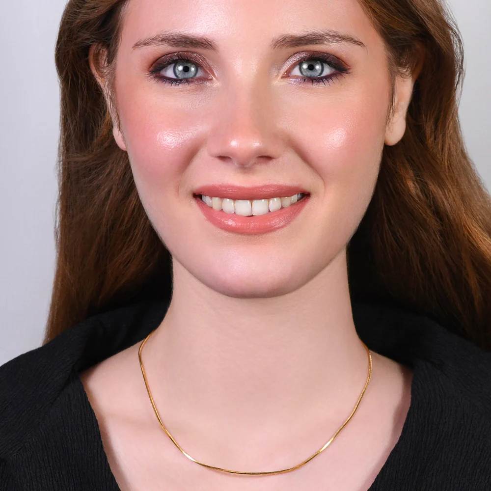 COLLANA DONNA IN ACCIAIO IP GOLD - Image 3