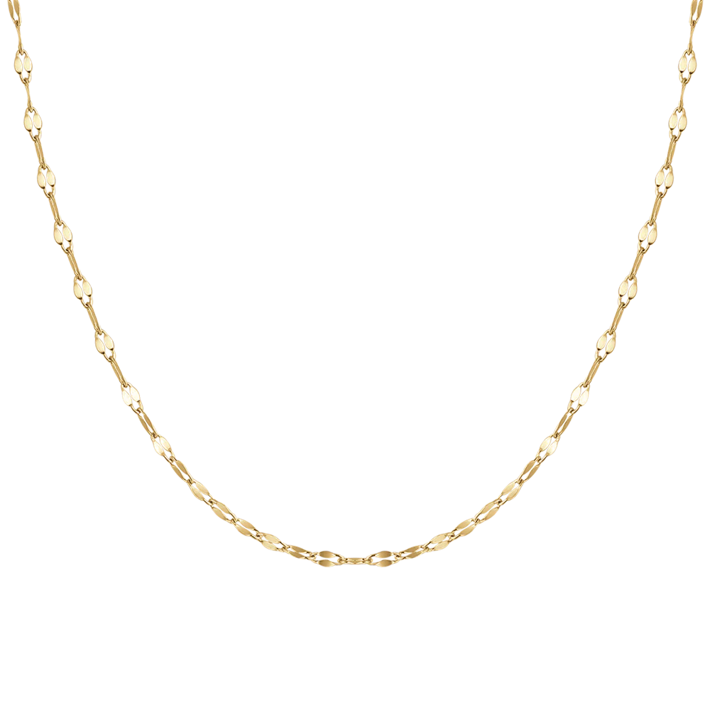 COLLANA DONNA IN ACCIAIO IP GOLD